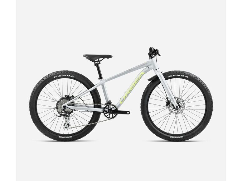 Dětské kolo ORBEA MX 24 TEAM DISC HaloSilver-SpicyLime 2025