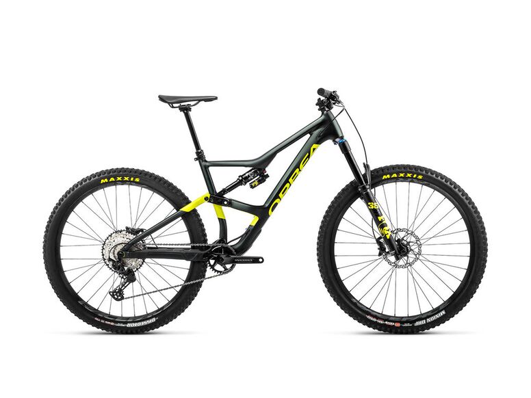 Celoodpružené kolo ORBEA OCCAM H20 LT MetallicDarkGreen-LimeGreen 2023