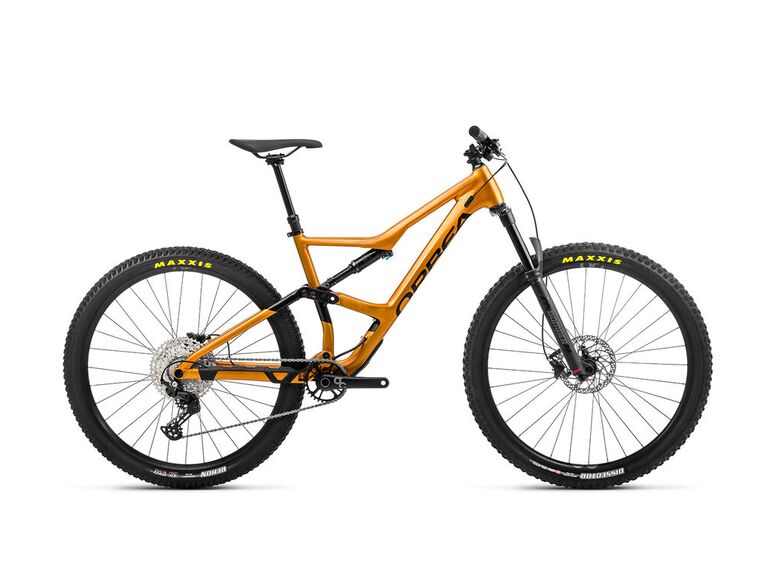 Celoodpružené kolo ORBEA OCCAM H30 LeoOrange-Black 2023