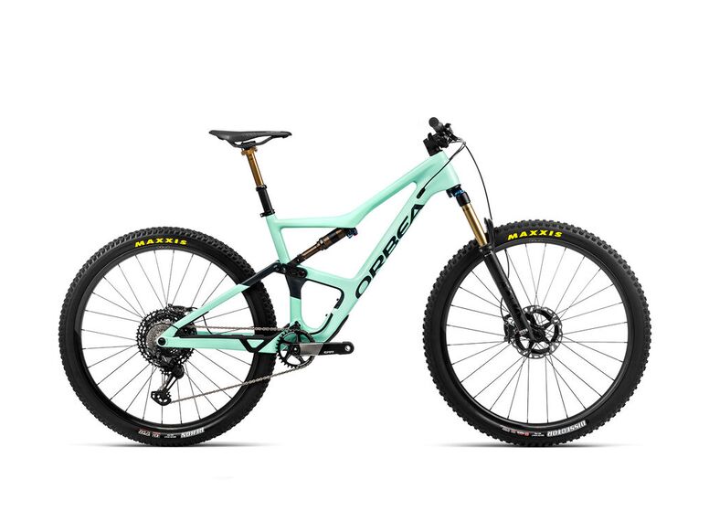Celoodpružené kolo ORBEA OCCAM M-LTD IceGreen-JadeGreenCarbonView 2023