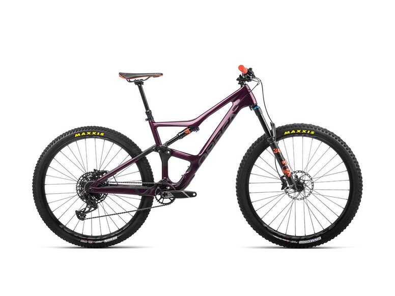 Celoodpružené kolo ORBEA OCCAM M30 EAGLE Metallic Mulberry-BlackMat 2023