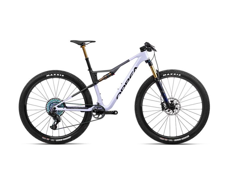 Celoodpružené kolo ORBEA OIZ M-LTD DigitalLevander-CarbonRaw 2023