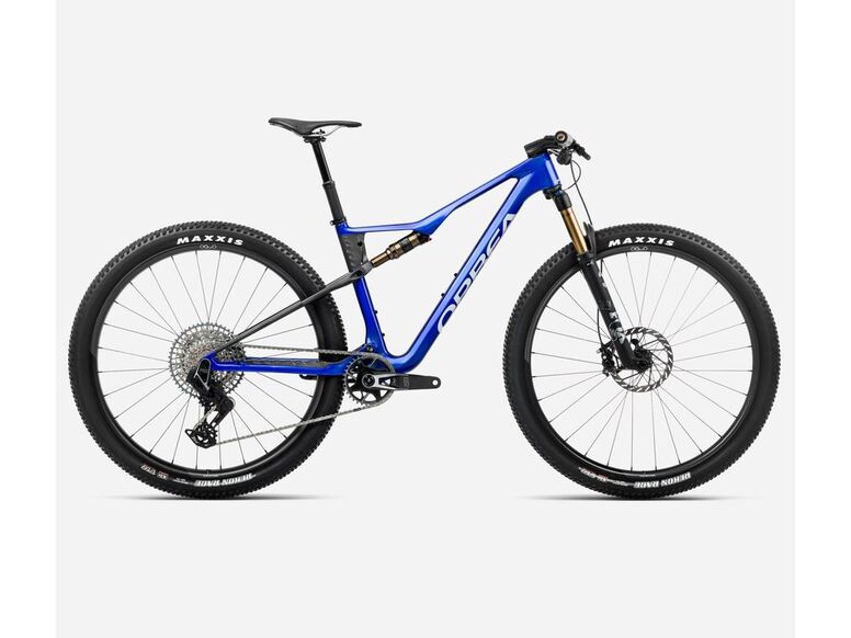 Celoodpružené kolo ORBEA OIZ M-TEAM AXS CobaltBlue-CarbonRaw 2025