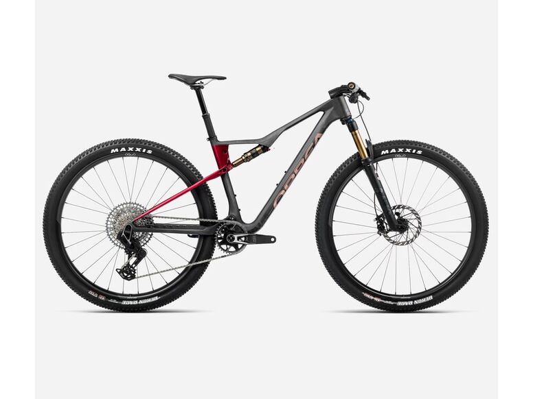 Celoodpružené kolo ORBEA OIZ M-TEAM AXS DiamondCarbonView-Cherry Red 2025