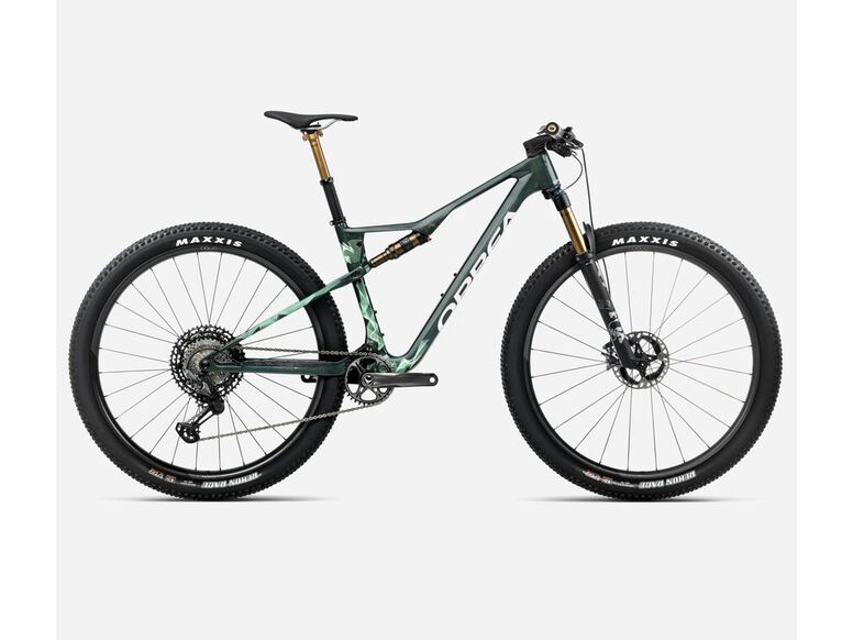 Celoodpružené kolo ORBEA OIZ M-TEAM Factory OftForestGreen-GreenMint 2025