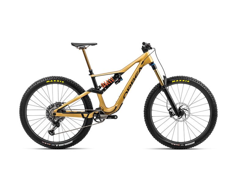 Celoodpružené kolo ORBEA RALLON M-LTD GoldenSand-Black 2023