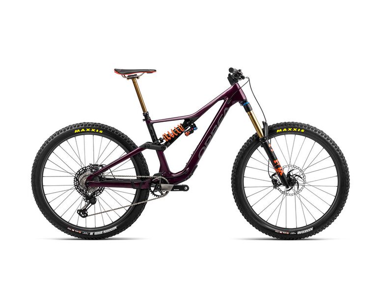 Celoodpružené kolo ORBEA RALLON M-LTD MetallicMulberry-Black 2023