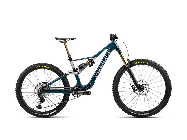 Celoodpružené kolo ORBEA RALLON M-TEAM JadeGreenCarbonView-StoneSilver2023