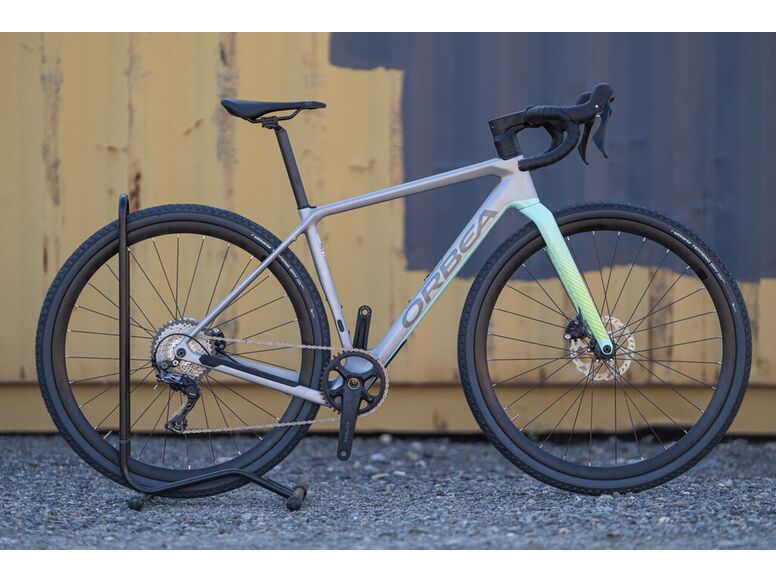 Gravel ORBEA TERRA M30 TEAM 1X StoneSilver-IceGreen