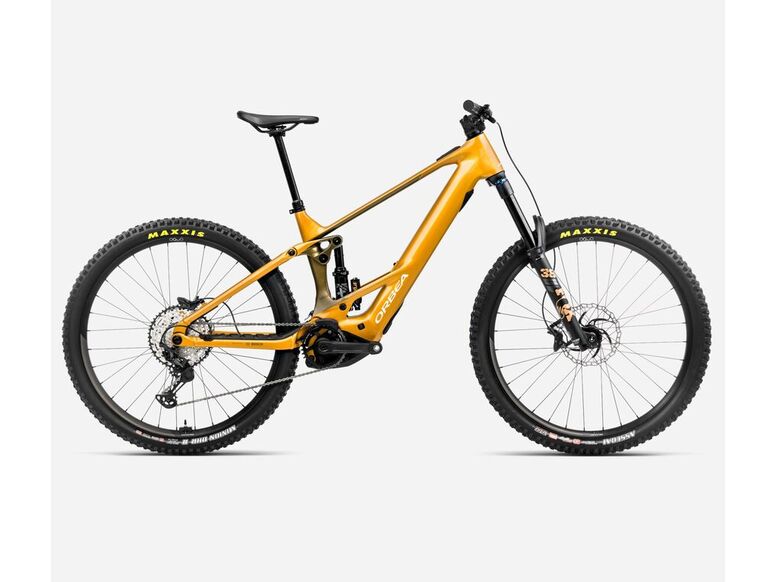 Celoodpružené kolo ORBEA WILD H10 BumblebeeYellow-MetallicOliveGreen 2025