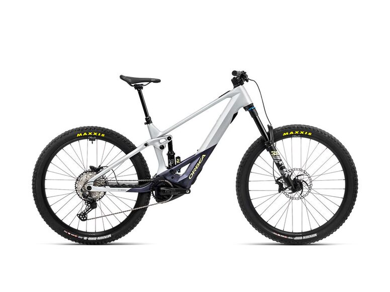 Celoodpružené kolo ORBEA WILD M-10 HaloSilver-TanzaniteCarbonView 2023