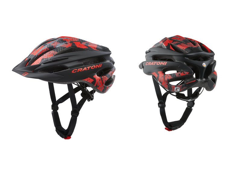 Helma Cratoni PACER JR. - Black-Red Matt