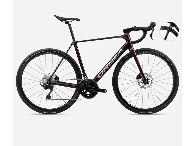 Silniční kolo ORBEA ORCA M35 WineRed-Titanium 2024