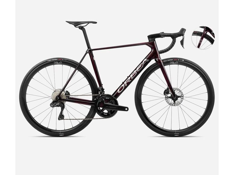 Silniční kolo ORBEA ORCA M20ITEAM WineRed-Titanium 2024