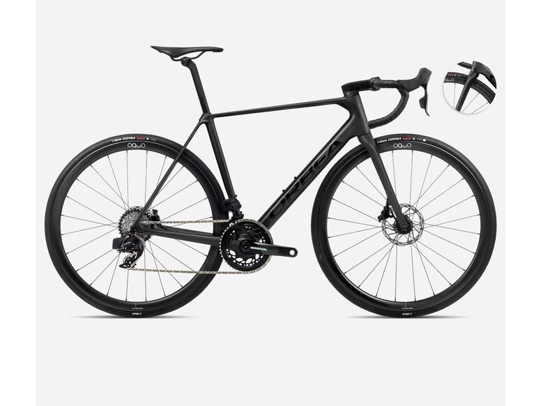 Silniční kolo ORBEA ORCA M21ETEAM PWR Vulcano-BlackBlack 2024
