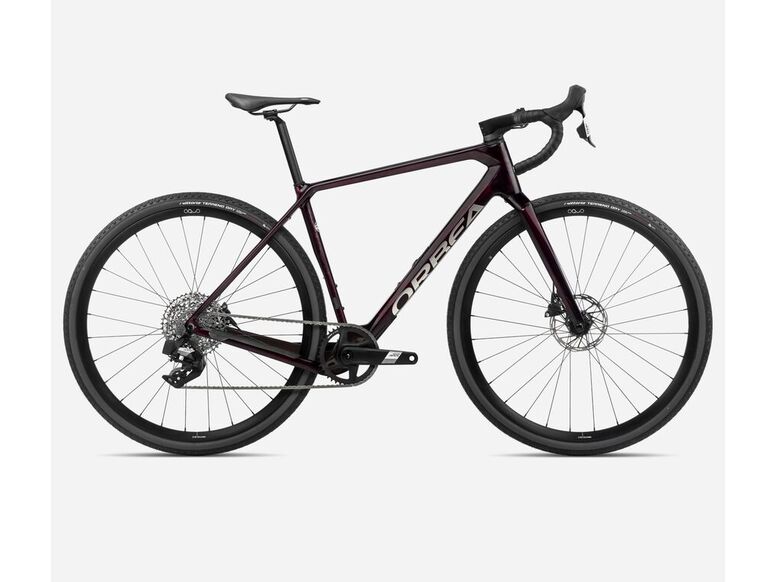 Gravel kolo ORBEA TERRA M41e TEAM 1X WineRedCarbon 2024