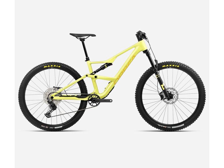 Celoodpružené kolo ORBEA OCCAM SL H30 SpicyLime-CornYellow (Gloss) 2025