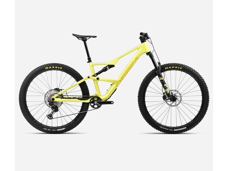 Celoodpružené kolo ORBEA OCCAM SL H10 SpicyLime-CornYellow (Gloss) 2025