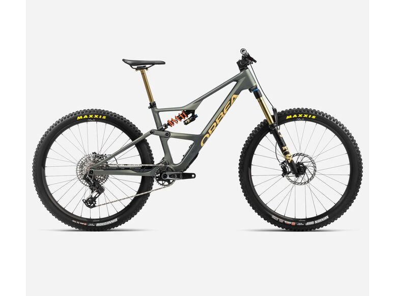 Celoodpružené kolo ORBEA OCCAM LT M-TEAM GreenGold-CornYellow 2025