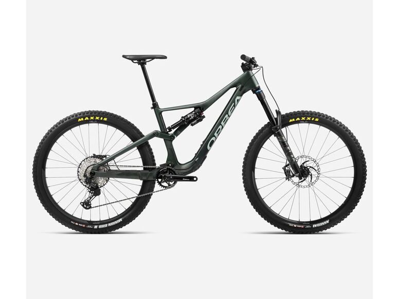 Celoodpružené kolo ORBEA RALLON M10 ForestGreenCarbonView-BlueStone 2024