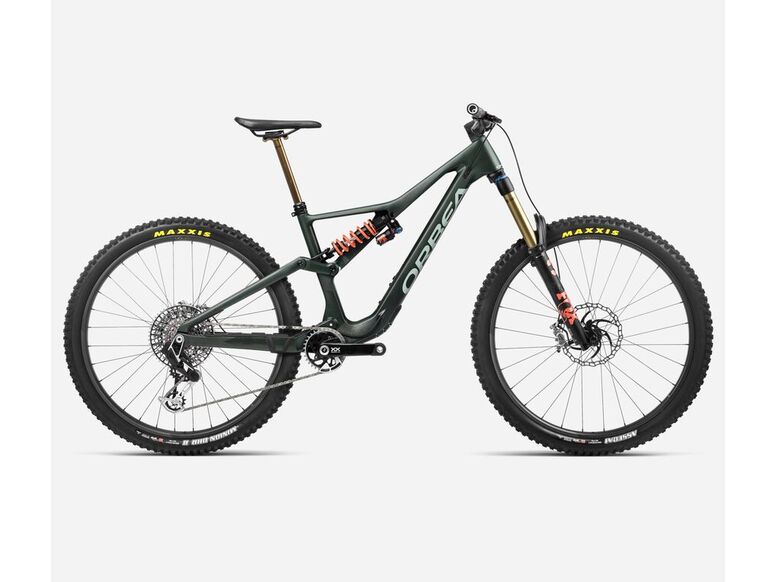 Celoodpružené kolo ORBEA RALLON M-LTD ForestGreenCarbonView-BlueStone 2024