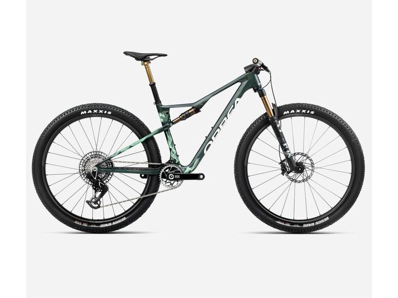 Celoodpružené kolo ORBEA OIZ M-LTD OftForestGreen-GreenMint 2025