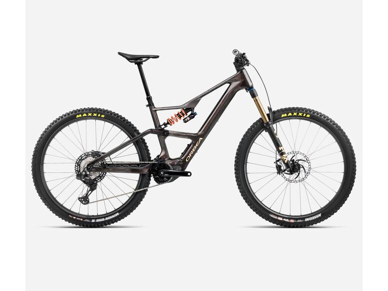 Elektrokolo ORBEA RISE LT M-TEAM CosmicCarbonView-GoldenSand 2025