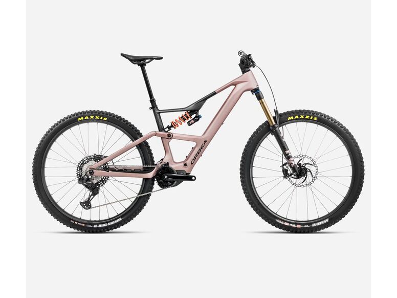 Elektrokolo ORBEA RISE LT M-TEAM DesertRose-CarbonRaw 2025