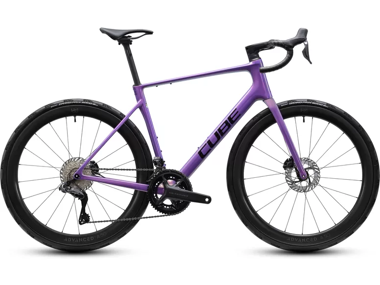 Silniční kolo Cube ATTAIN C:62 SLT cosmicpurple´n´black 2027
