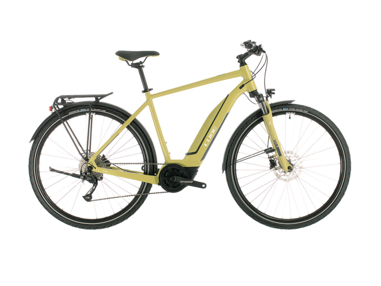 Elektrokolo CUBE Touring HYBRID ONE 500 green/white 500 2020