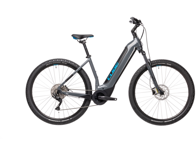 Elektrokolo CUBE NURIDE HYBRID PRO 500 2021 grey´n´blue