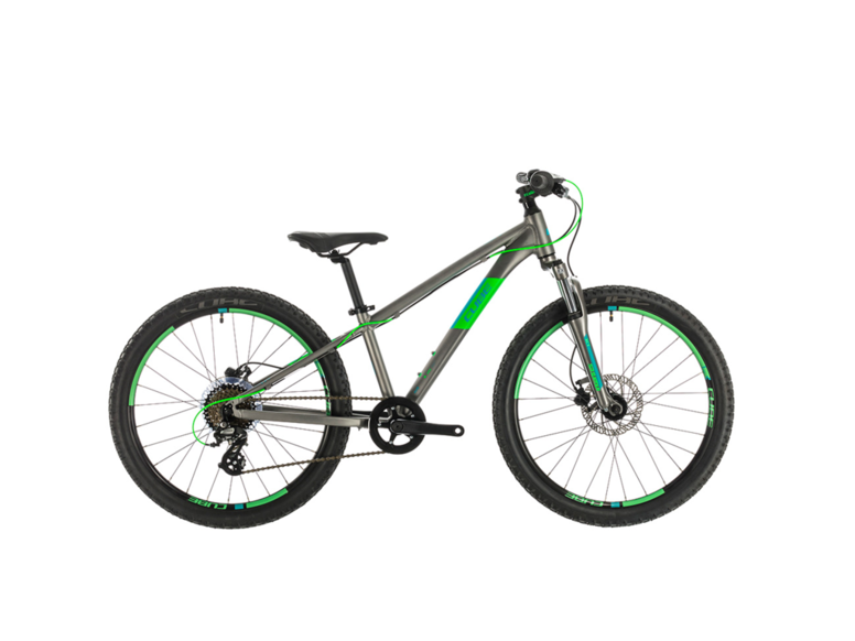 Dětské kolo CUBE ACID 240 DISC 2020 Grey´n´neongreen