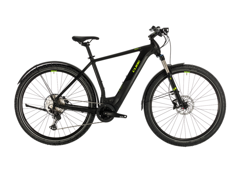 Elektrokolo CUBE CROSS HYBRID RACE ALLROAD 500 2020 Black´n´green