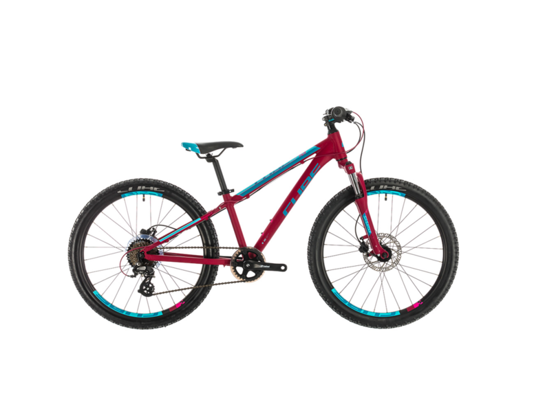 Dětské kolo CUBE ACCESS 240 DISC 2020 Berry´n´aqua´pink