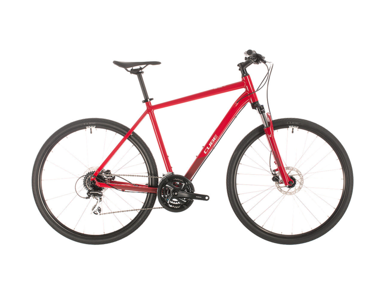 Krosové kolo CUBE NATURE 2020 red/grey