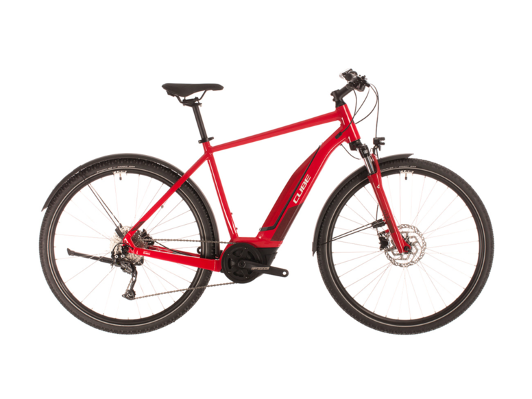 Elektrokolo CUBE NATURE HYBRID ONE ALLROAD 400 2020 Red´n´red
