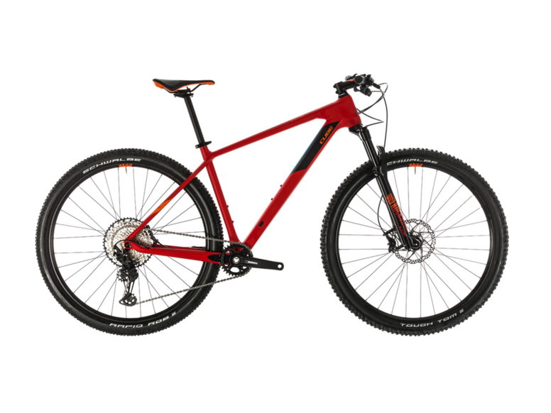Horské kolo CUBE REACTION C:62 PRO 2020 Red´n´orange