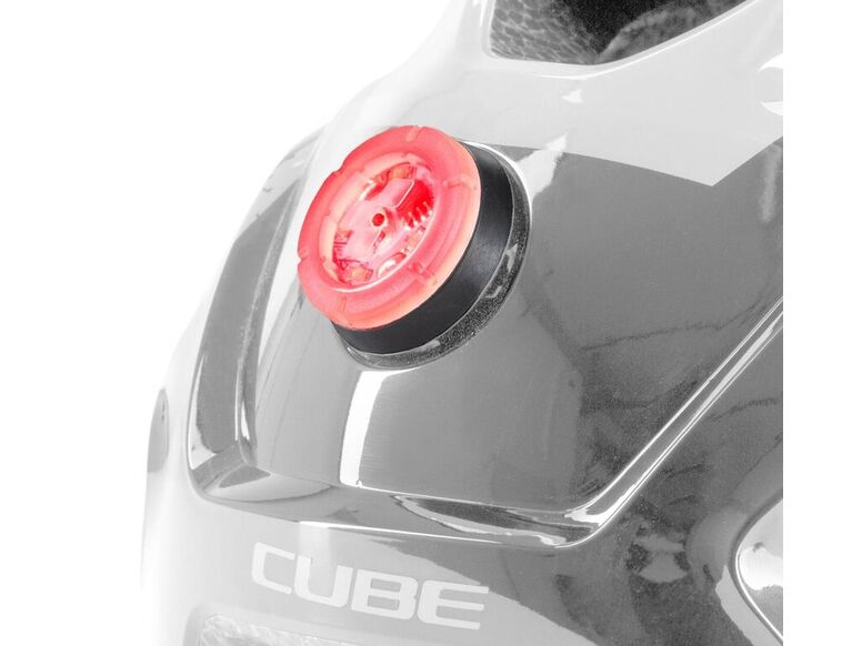 Zadní světlo na přilbu Cube X-Lock