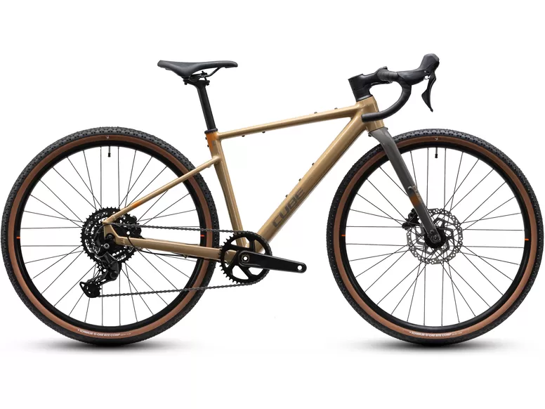 Gravel dětské kolo Cube Nuroad Rookie ONE cappuccino´n´brown 2027