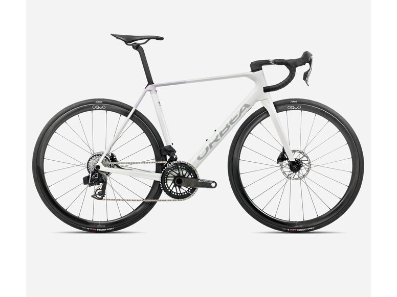 Silniční kolo ORBEA ORCA M21eTEAM Iris White (Gloss) - Lilac (Matt) 2026