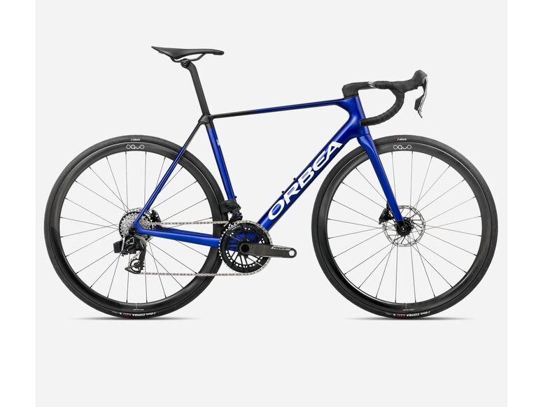 Silniční kolo ORBEA ORCA M21eTEAM Cobalt Blue - Carbon Raw (Matt) 2026