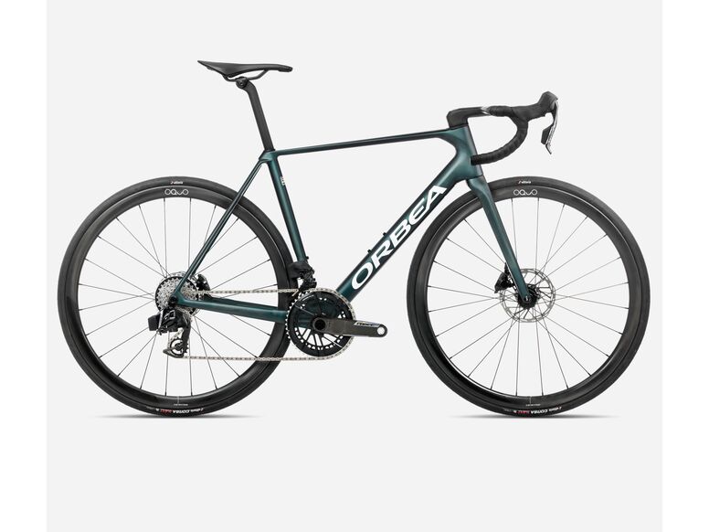 Silniční kolo ORBEA ORCA M21eTEAM Escape Green - Carbon View Matt 2026