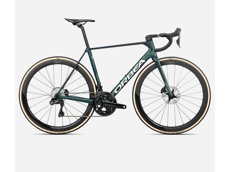 Silniční kolo ORBEA ORCA M20iLTD PWR Escape Green - Carbon View Matt 2026