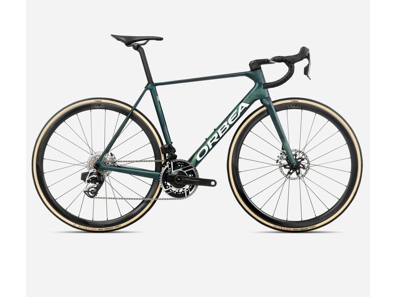Silniční kolo ORBEA ORCA M11eLTD PWR Escape Green - Carbon View Matt 2026