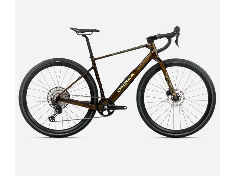 Gravel kolo ORBEA TERRA M30TEAM 1X Caramel Carbon View (Gloss) 2026