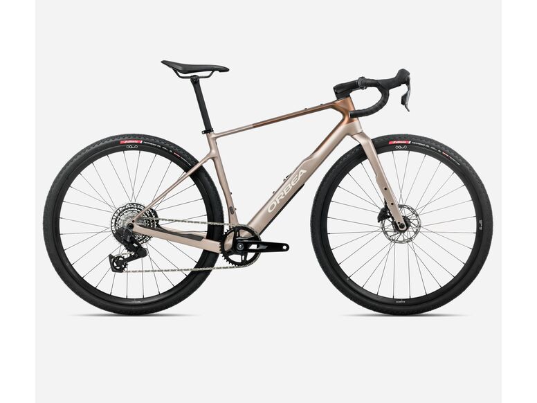 Gravel kolo ORBEA TERRA M31eTEAM 1X Nickel - Met Cinnamon (Matt) 2026
