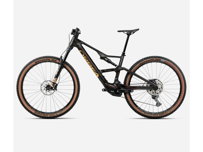 Elektrokolo ORBEA RISE SL M20 630W Cosmic Carbon View - Golden Sand (Gloss) 2026