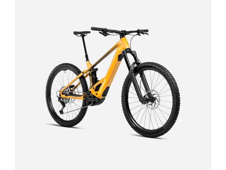 Celoodpružené kolo ORBEA WILD/M H20 Bumblebee Yellow - Metallic Olive Green (Gloss) 2026