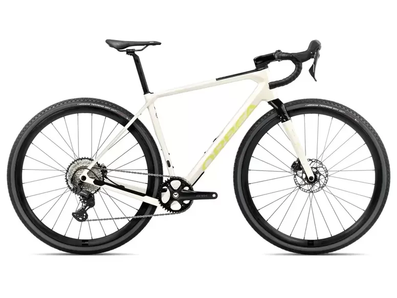 Gravel ORBEA TERRA M30 TEAM 1x Ivory White-Spicy Lime