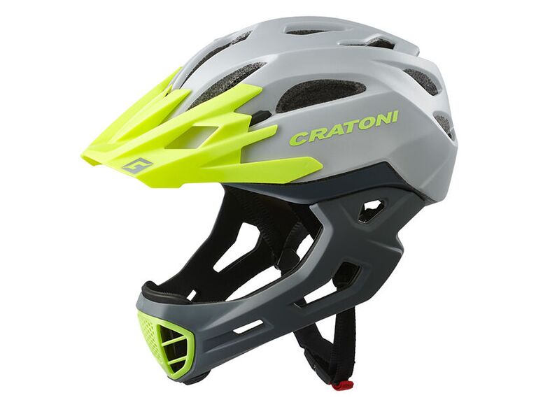 Helma Cratoni C-MANIAC - Grey-Lime Matt